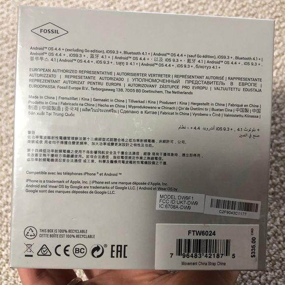 NEW Fossil Sport Smartwatch - Picture 3 of 4